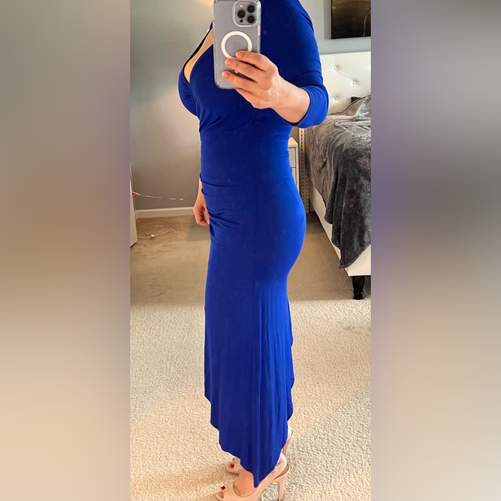 Royal blue dress size M